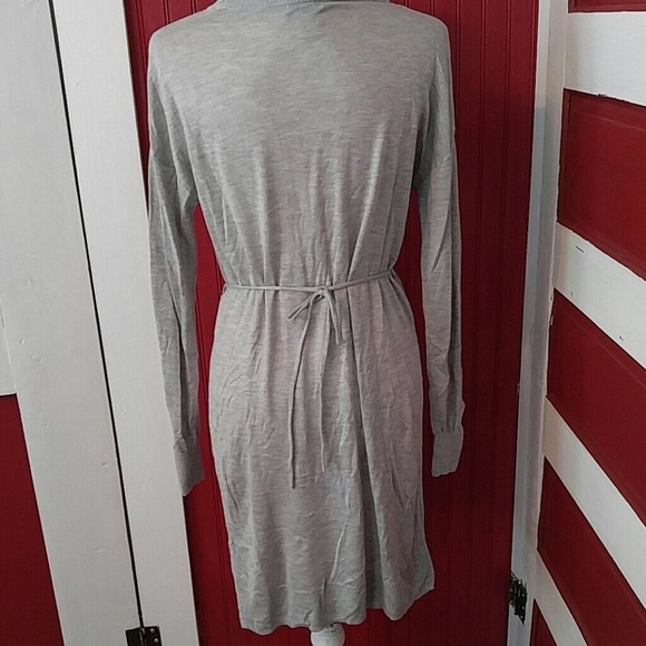 H&M Gray Tunic Sweater Dress S - Picture 3 of 7